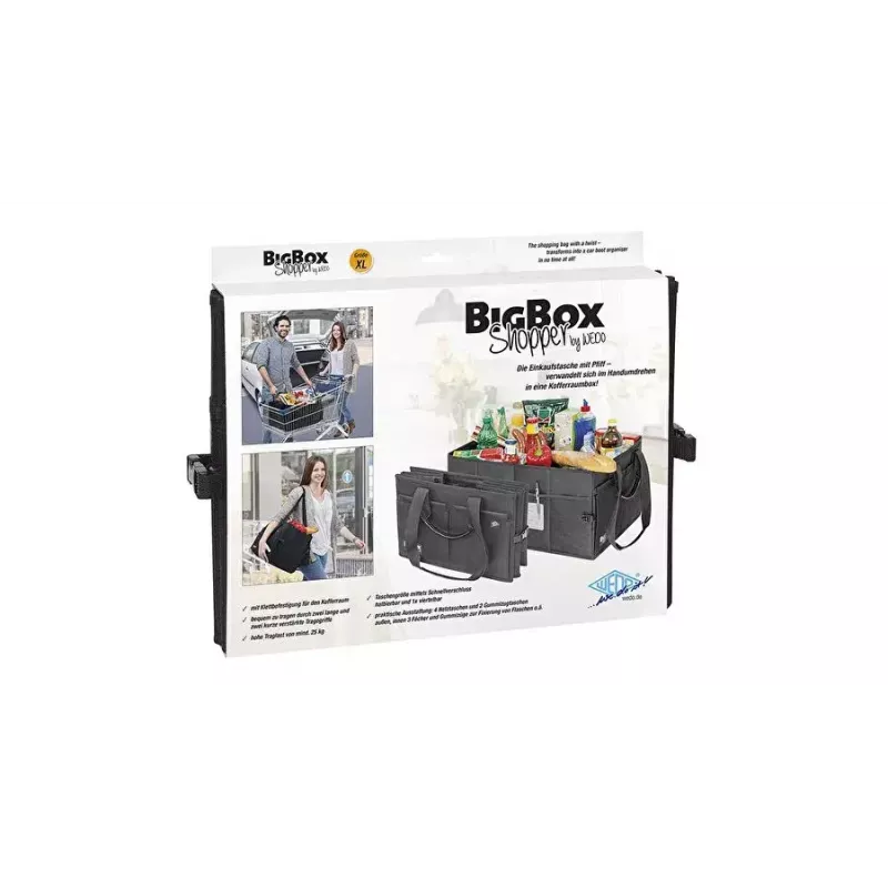 WEDO BigBox Shopper XL saco de compras, preto