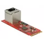 Placa de rede DeLOCK 62949 interna Ethernet 1000 Mbit/s