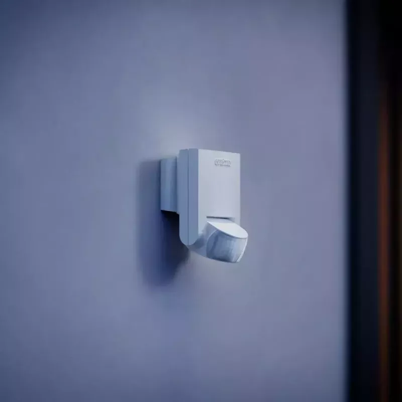 Sensor infravermelho passivo STEINEL IS 130-2 com fios parede branco