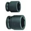 Gedore 1560557 chave de caixa de impacto, 1/2 in, sextavada, 30 mm