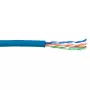 Cabo de rede ACT CAT5E U/UTP flexível Azul 100 m