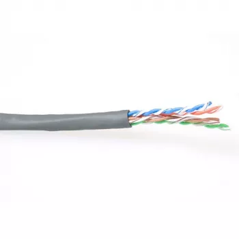 Cabo de rede ACT CAT6 U/UTP flexível Cinzento 100 m