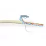 Cabo de rede ACT CAT5E F/UTP LSZH flexível Marfim 100 m