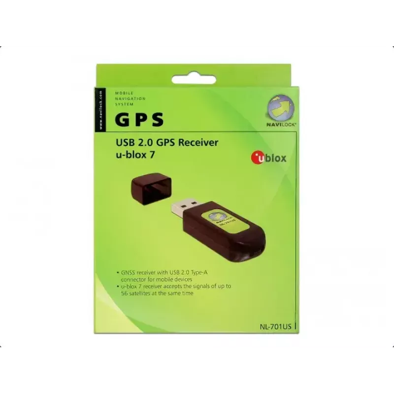 Módulo recetor GPS USB Navilock NL-701US