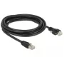 Cabo de rede DeLOCK 85669 RJ-45 Cat6 3 m preto