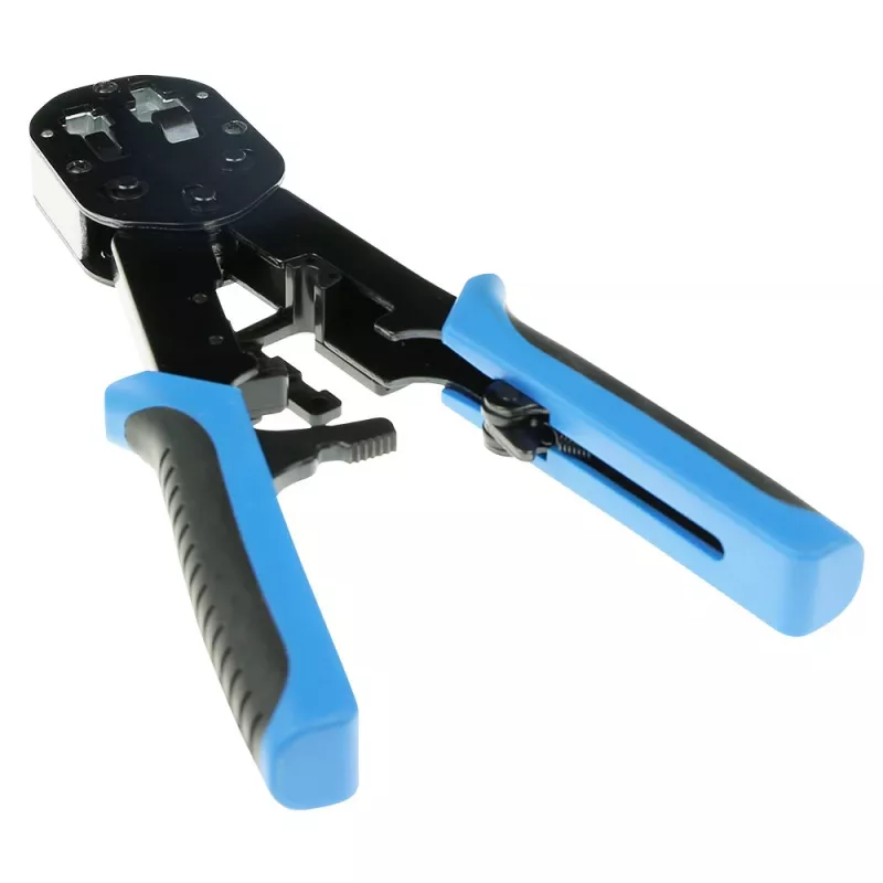 ACT Ferramenta de cravar modular para conectores RJ45 passantes