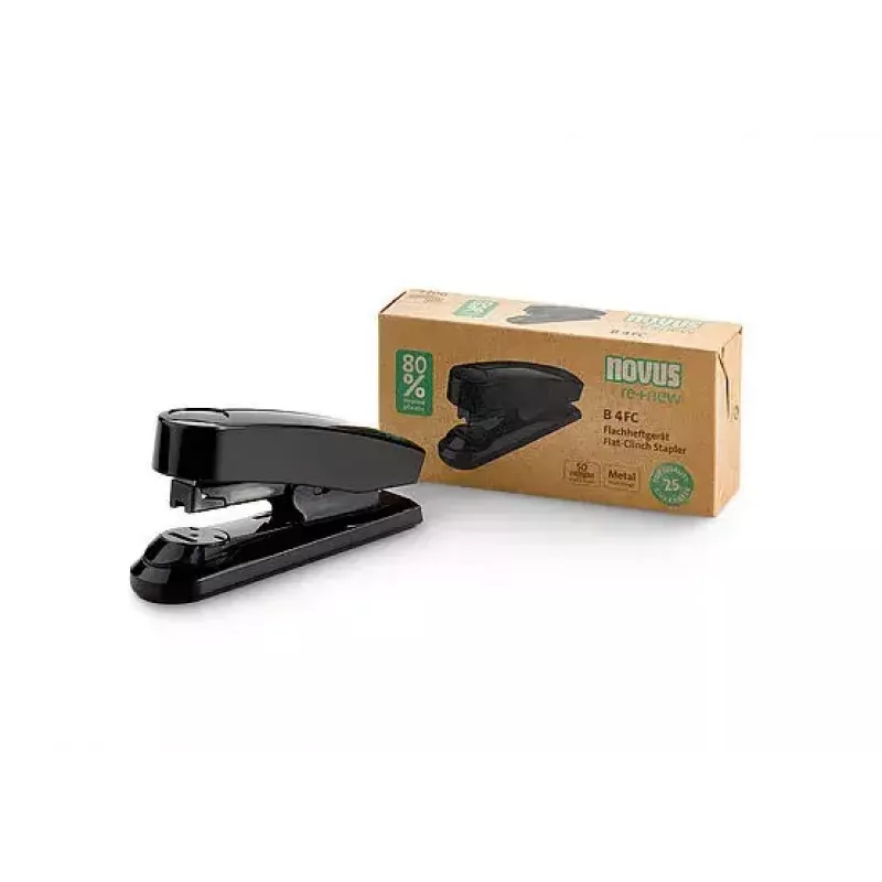 Novus B 4FC agrafador plano preto