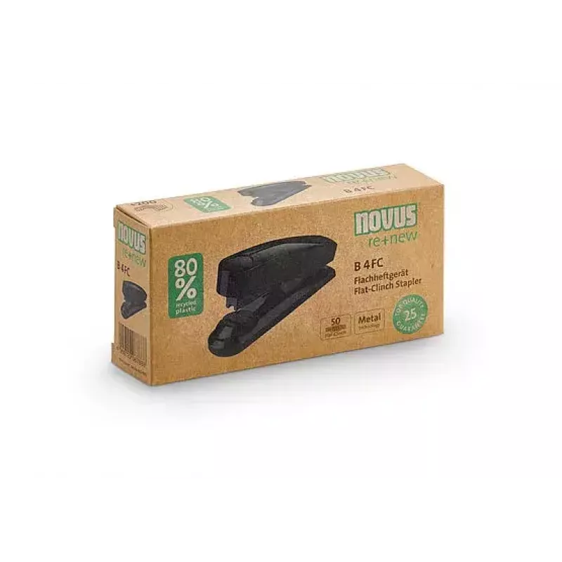 Novus B 4FC agrafador plano preto