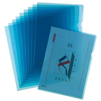 Pasta Polipropileno (PP) Herlitz 50009107 Azul A4