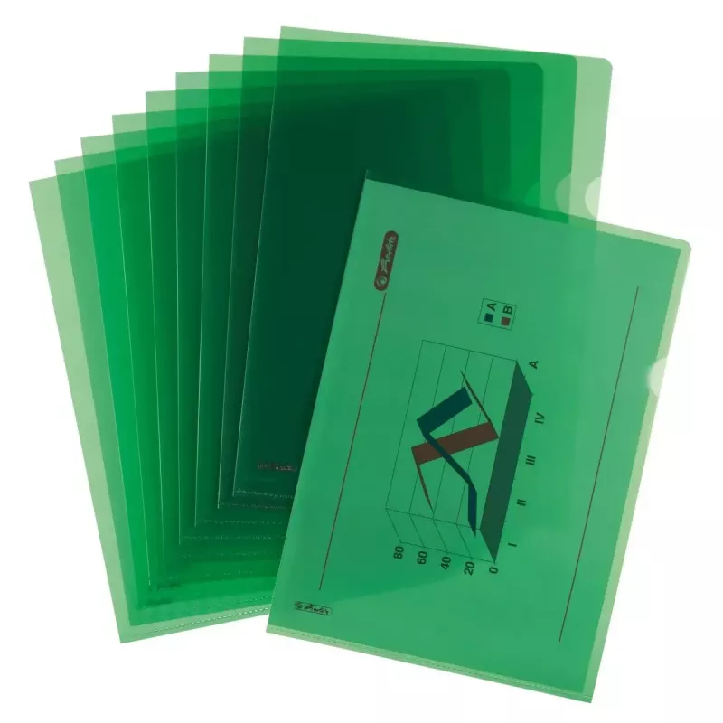 Pasta Herlitz 50009114 Polipropileno (PP) Verde A4