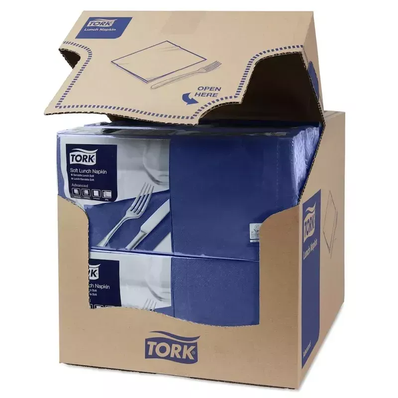 Guardanapos de papel Tork 477412 Azul 150 unid.