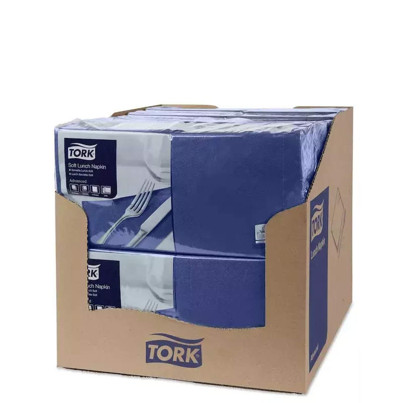 Guardanapos de papel Tork 477412 Azul 150 unid.