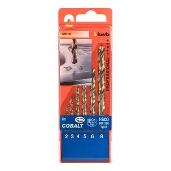 Conjunto de brocas KWB 428040