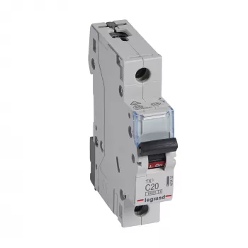 Legrand TX3 disjuntor automático miniatura tipo C 1
