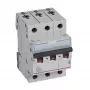 Disjuntor Legrand Tx3 C25A 3 polos 6 kA 3 módulos (MPN 403547)