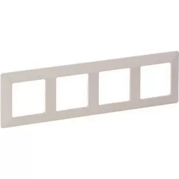 Moldura Legrand Valena Life 4 módulos Uw754004 — moldura de montagem para 4 módulos, modelo 754004