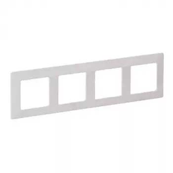 Moldura Legrand Valena Life 4 módulos Uw754004 — moldura de montagem para 4 módulos, modelo 754004
