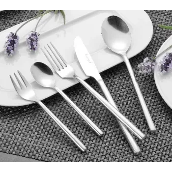 Conjunto de talheres de mesa Esmeyer 142-034 30 peças Aço inoxidável Branco