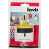 Conjunto de serras copo KWB 599000 7 peças 6,3 cm para plástico madeira