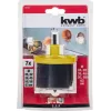 Conjunto de serras copo KWB 599100 7 peças 6,3 cm para madeira e plástico
