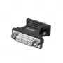 Adaptador de cabo Hama 00200341 VGA (D-Sub) DVI-I preto
