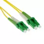 ACT 1,5 m LSZH monomodo 9/125 OS2 duplex cabo de fibra ótica com fichas LC/APC8
