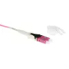 ACT RL8451 cabo de fibra ótica multimodo OM4, LC, 1,5 m, LSZH, violeta