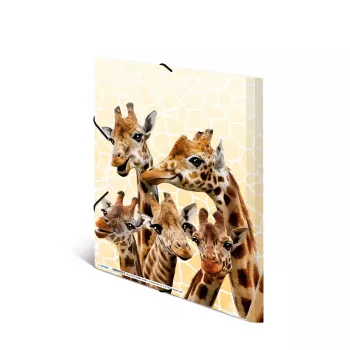 Capa de documentos convencional HERMA Giraffe Friends polipropileno (PP) multicolor A4
