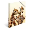 Capa de documentos convencional HERMA Giraffe Friends polipropileno (PP) multicolor A4