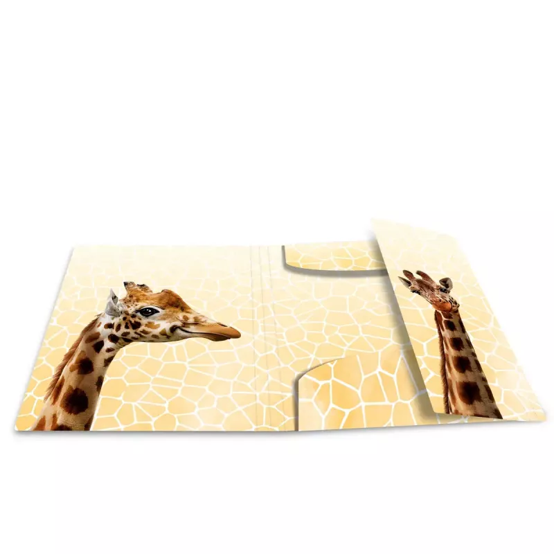 Capa de arquivo convencional HERMA Giraffe Friends polipropileno A3