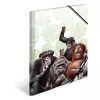 Capa de arquivo convencional HERMA Monkey Gang polipropileno A3