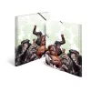Capa de arquivo convencional HERMA Monkey Gang polipropileno A3