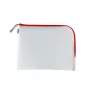 Estojo rígido para material de escrita HERMA 20014 vermelho transparente