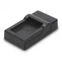 Carregador de bateria Hama Travel USB para bateria de máquina fotográfica digital
