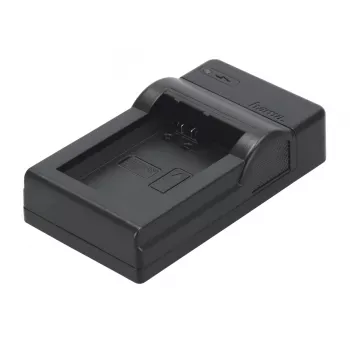 Carregador de bateria Hama Travel USB para bateria de máquina fotográfica digital