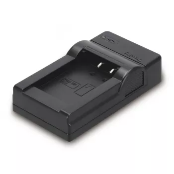 Carregador de bateria Hama Travel USB para bateria de máquina fotográfica digital