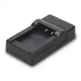 Carregador de bateria Hama Travel USB para bateria de máquina fotográfica digital