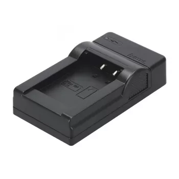 Carregador de bateria Hama Travel USB para bateria de máquina fotográfica digital