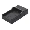 Carregador de bateria de viagem Hama USB para bateria de máquina fotográfica digital 5V 1A
