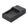 Carregador de bateria de viagem Hama USB para bateria de máquina fotográfica digital 5V 1A