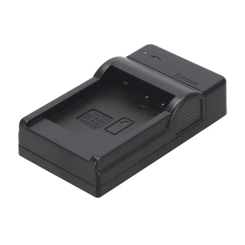 Carregador de bateria de viagem Hama USB para bateria de máquina fotográfica digital 5V 1A