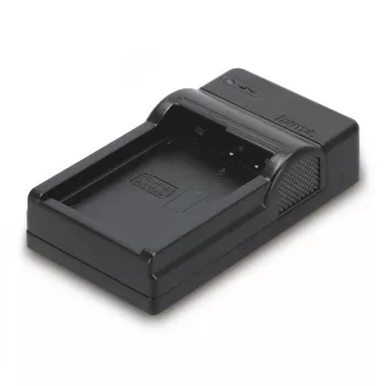 Carregador de bateria Hama Travel USB para bateria de máquina fotográfica digital