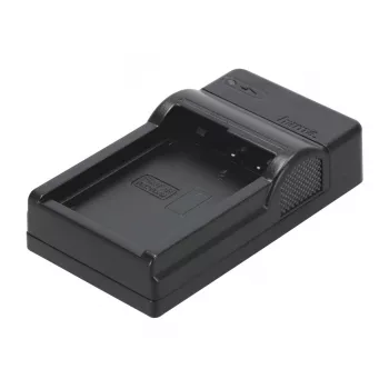 Carregador de bateria Hama Travel USB para bateria de máquina fotográfica digital
