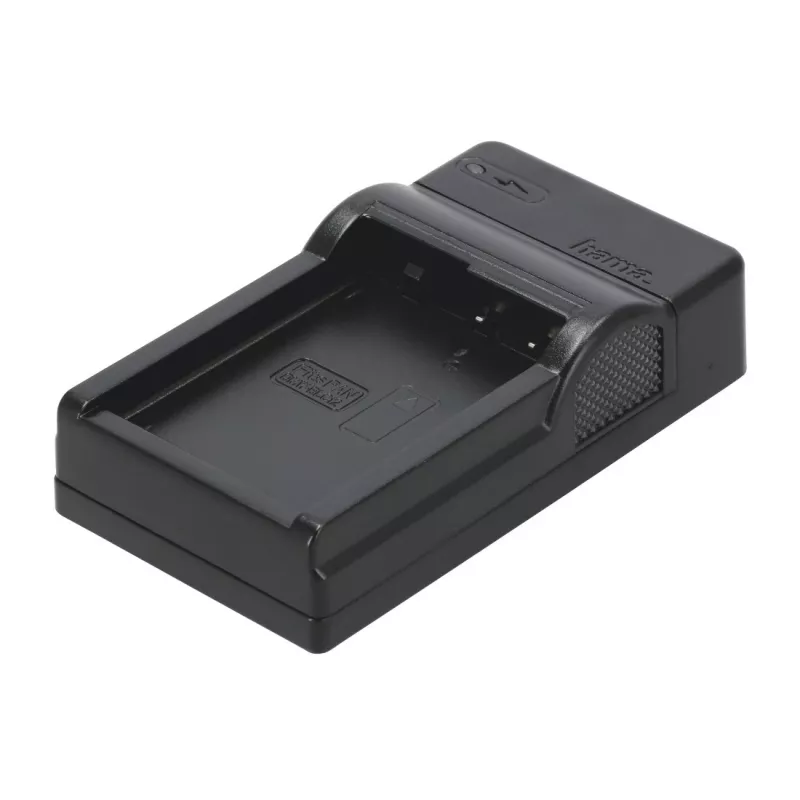 Carregador de bateria Hama Travel USB para bateria de máquina fotográfica digital
