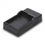 Carregador de bateria Hama Travel para bateria de máquina fotográfica digital USB