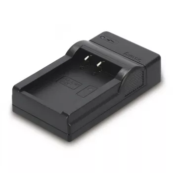 Carregador de bateria Hama Travel USB para bateria de máquina fotográfica digital 5V 1A