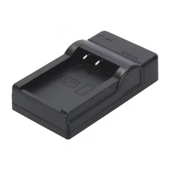 Carregador de bateria Hama Travel USB para bateria de máquina fotográfica digital 5V 1A
