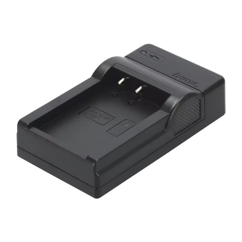 Carregador de bateria Hama Travel USB para bateria de máquina fotográfica digital 5V 1A