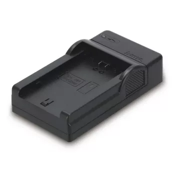 Carregador de bateria Hama Travel USB para bateria de máquina fotográfica digital