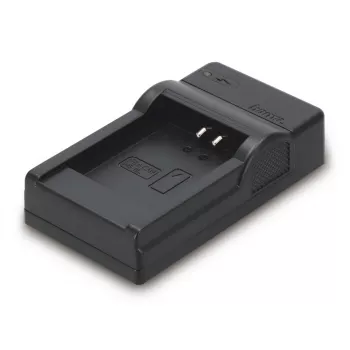 Carregador de bateria Hama Travel para bateria de máquina fotográfica digital USB